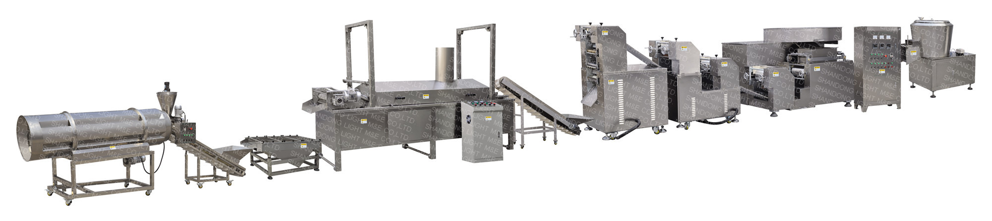 Machine de production de casse-croûte à base de farine